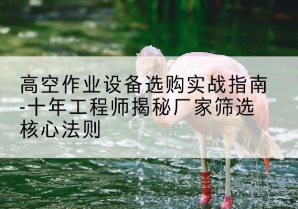 蒲县剪叉式升降机厂家-高空作业设备选购实战指南-十年工程师揭秘厂家筛选核心法则